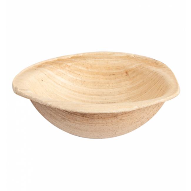 MONOUSO | Bol Semiesférico de Hoja de Palma Ø6x2cm (25 Uds)