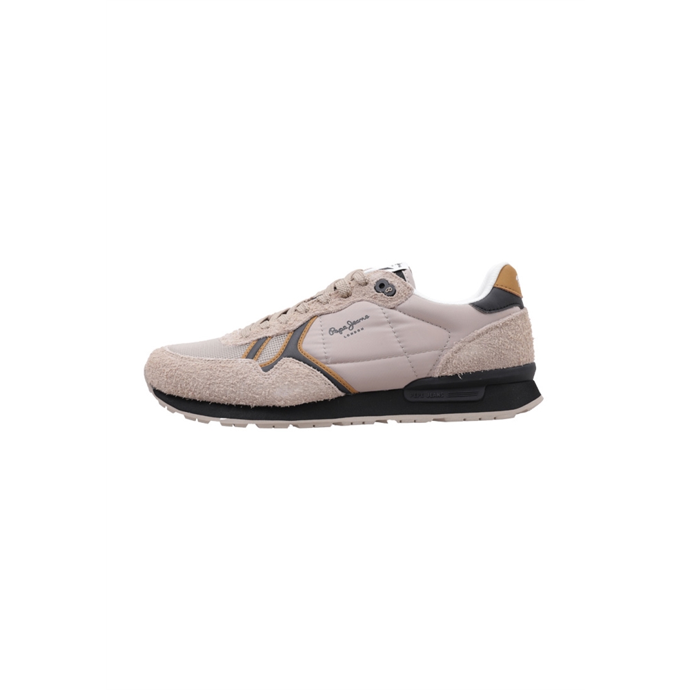 Pepe Jeans BRIT FUN M Deportivas Planas Hombre Beige