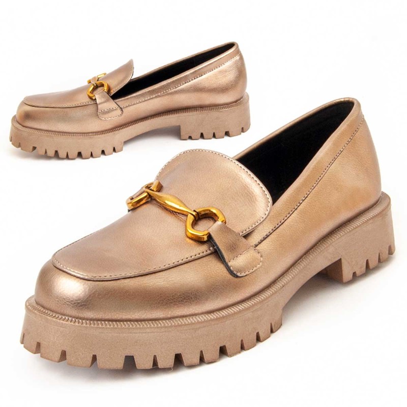 Mocasín De Plataforma Para Mujer.  Montevita  Macca3  96607