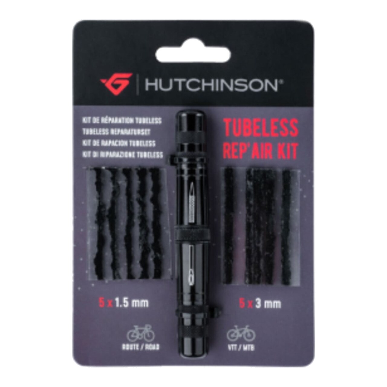Kit De Herramienta Y Mechas Para Reparar Cubiertas Tubeless 5X1,5Mm y 5X 3Mm 5675-0023