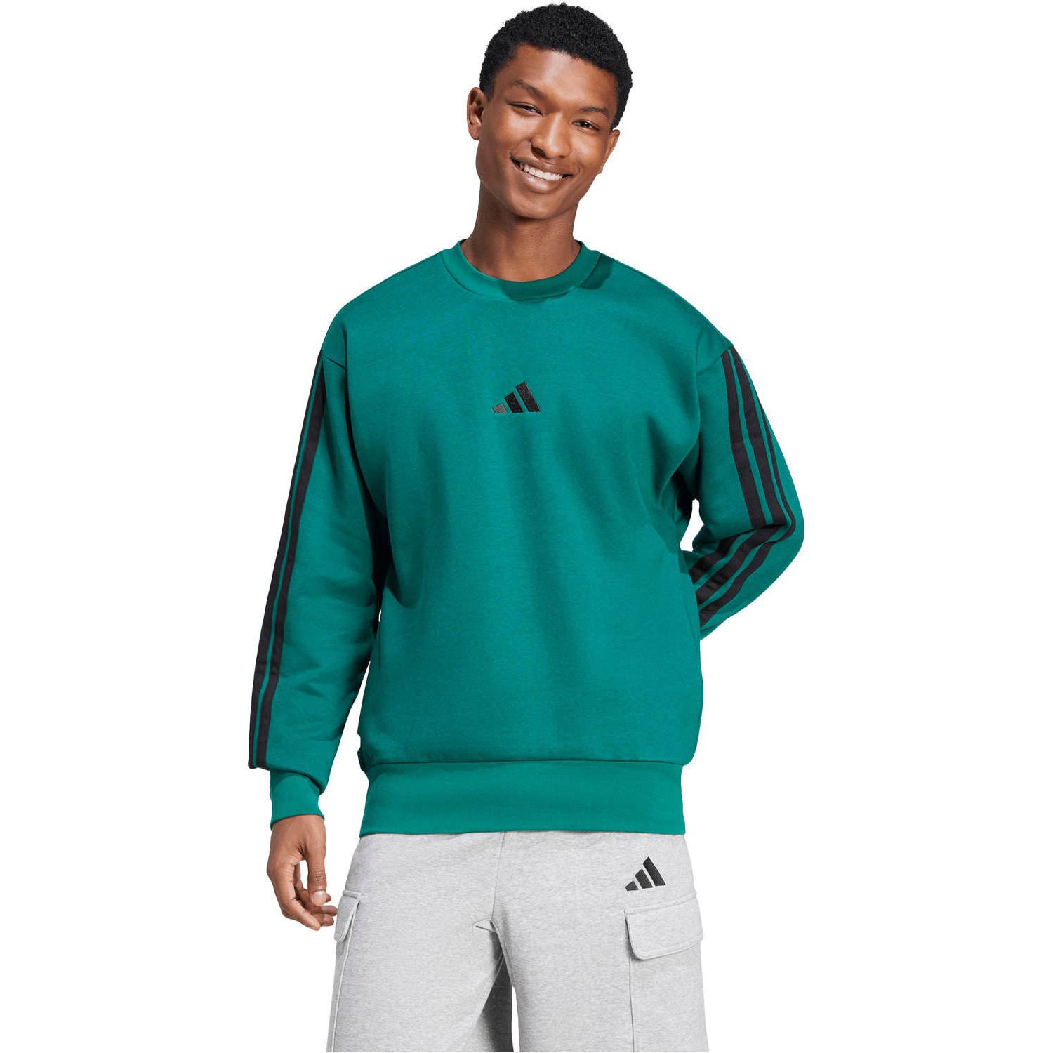 SUDADERAS Y JERSÉIS HOMBRE Adidas M 3S FL SWT VERDE