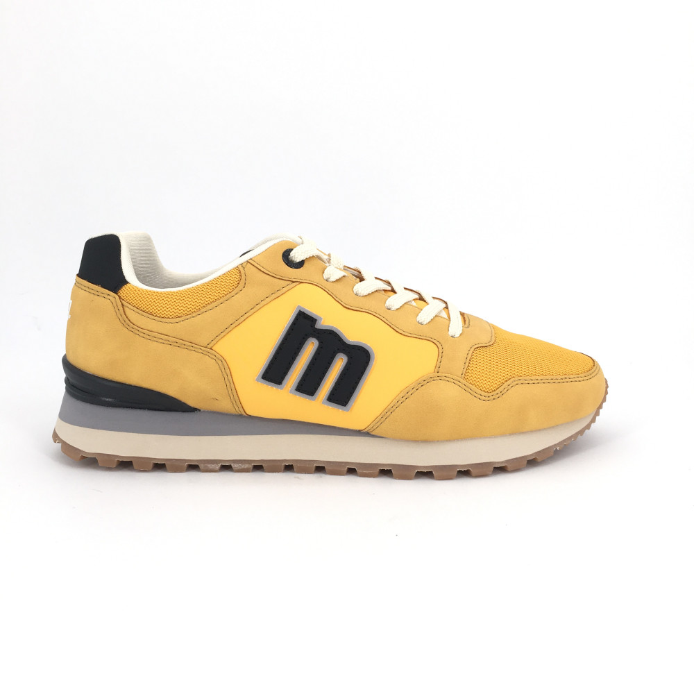 Deportivo de Mustang para hombre, mod.84711, Deportivo liso con m lateral