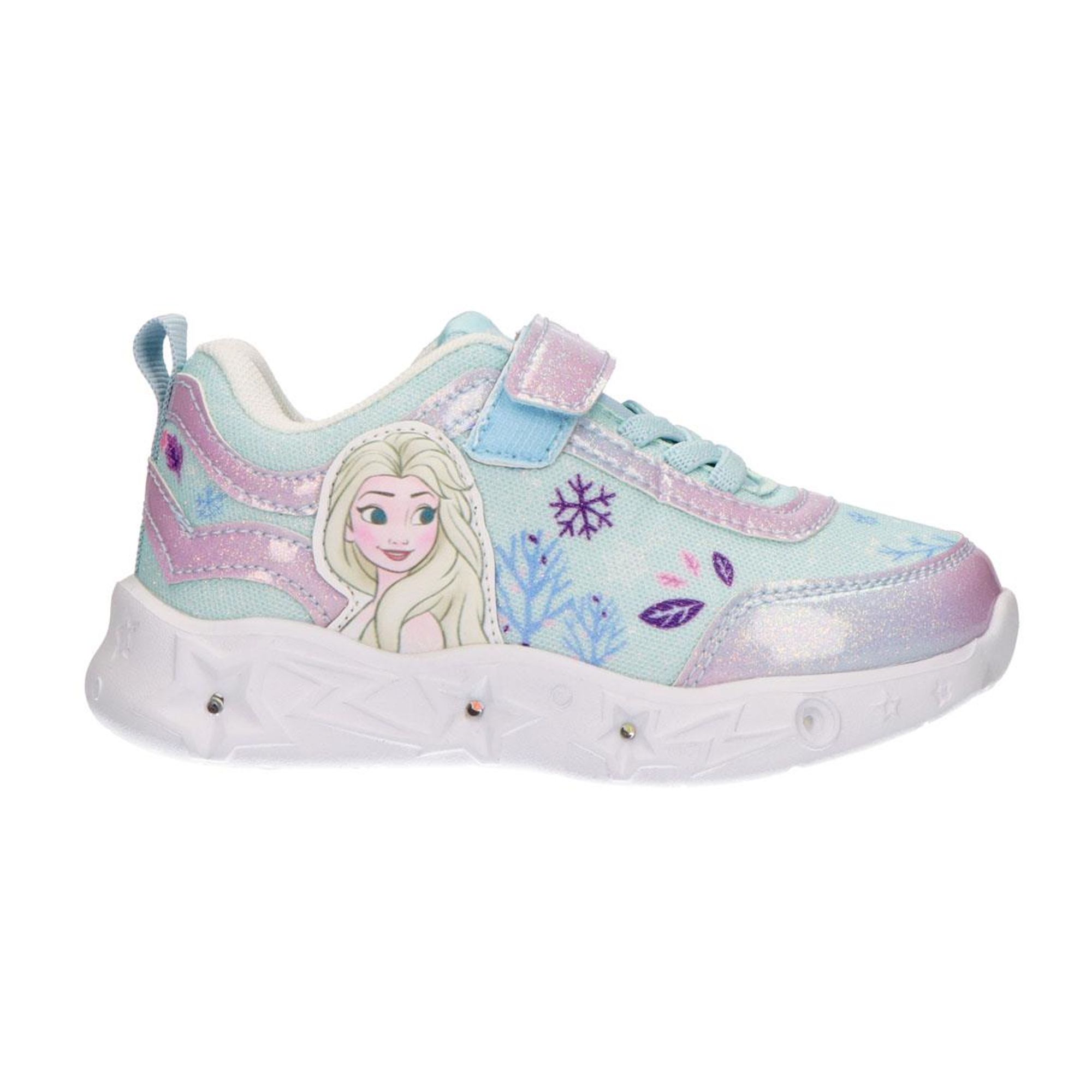 Deportivas Frozen para Niña - Zapatillas Disney Princesas con Suela Ligera EVA, Cómodas, Resistentes y Ajustables con Velcro, Ideales para Colegio, Parque y Uso Diario