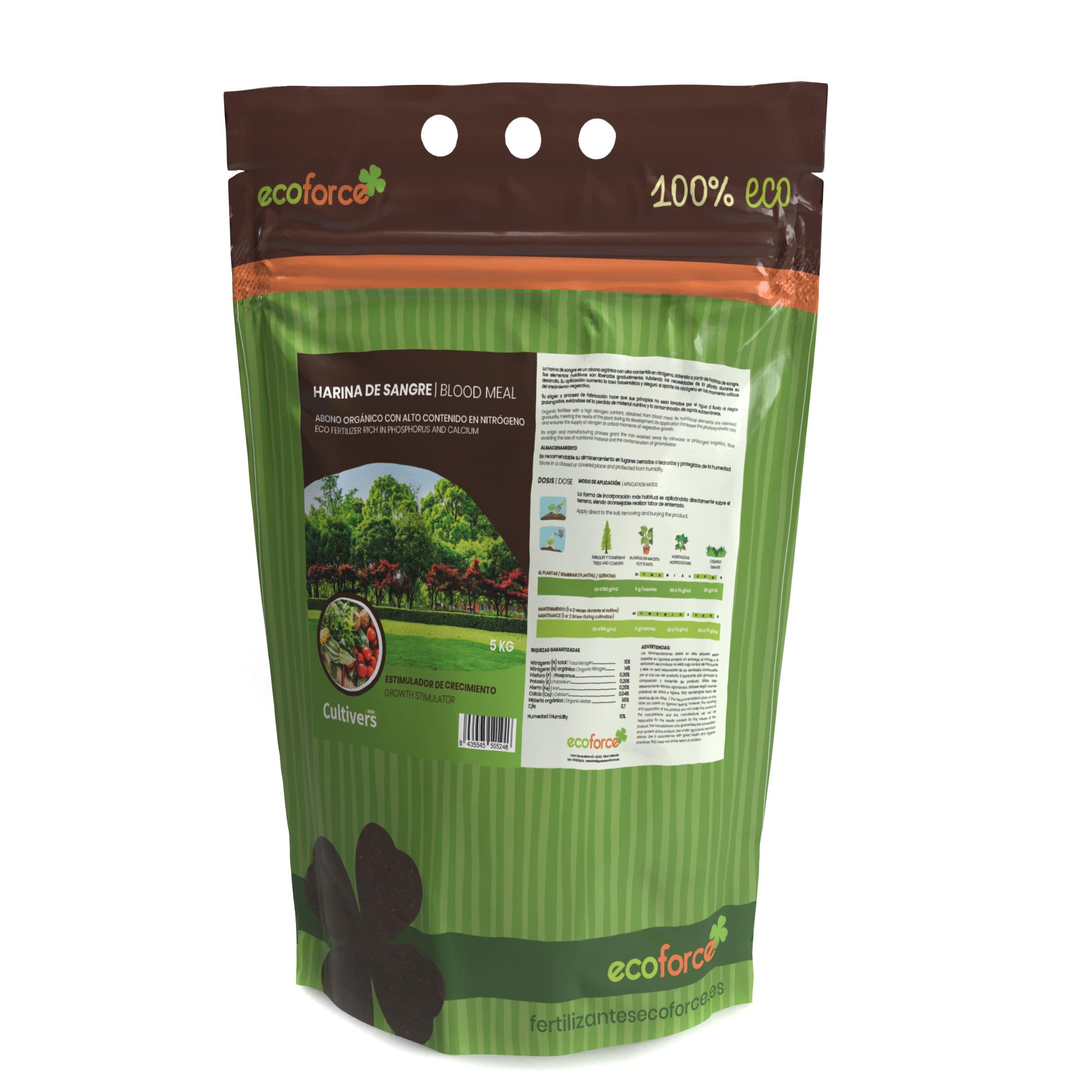 CULTIVERS Harina de Sangre 5 kg
