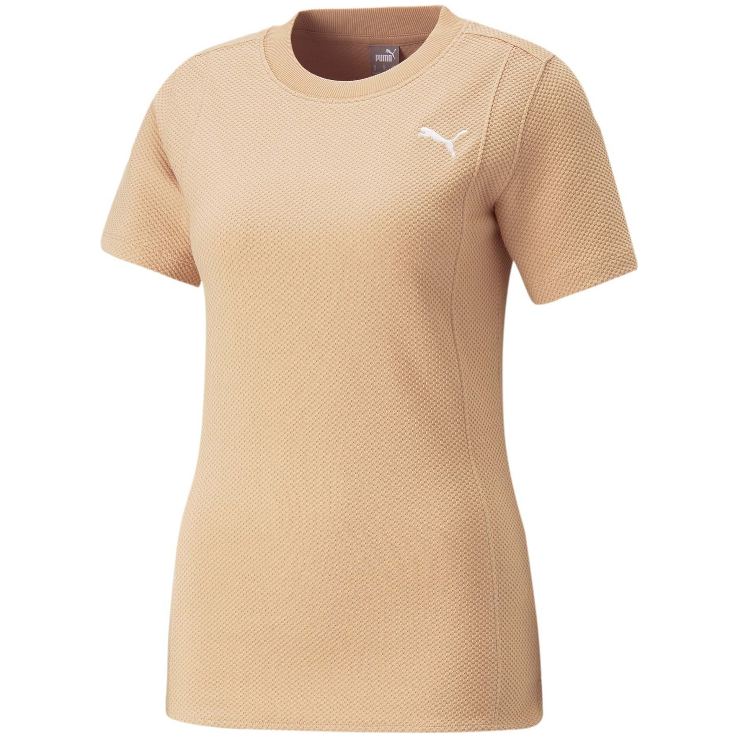Camisetas De Manga Corta Puma modelo 674063-89 para Mujer en color Beige
