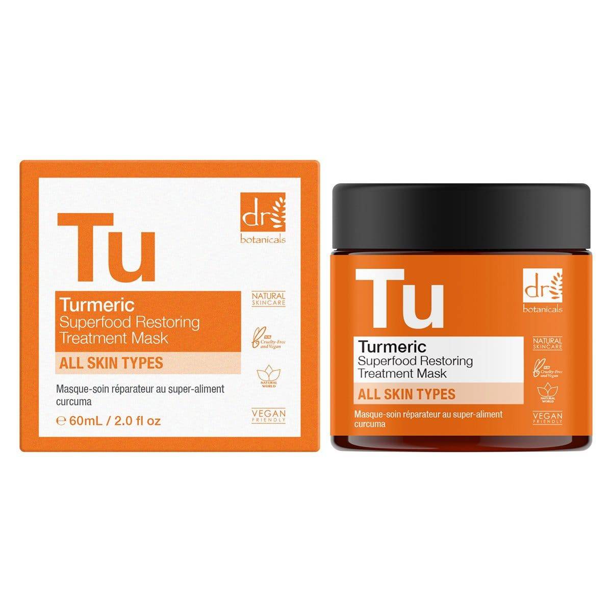 Dr Botanicals Mascarilla Restauradora de Cúrcuma - 60ml
