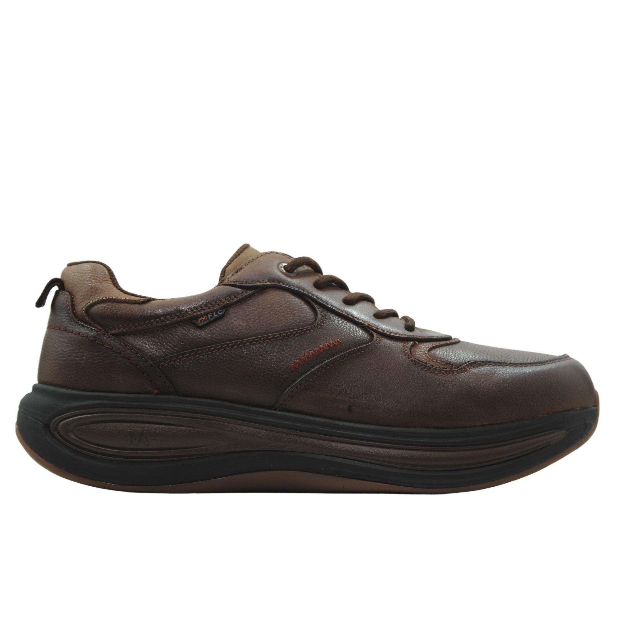 Fluchos F2567 Zapatos casual de piel, cordones, suela de goma amortiguada, para caballero