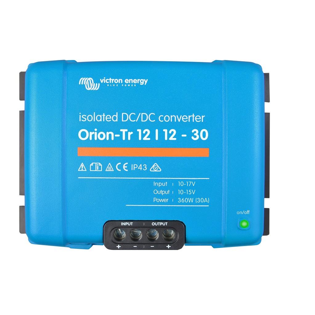 Convertidor DC-DC Orion 12V/12V 30A (360W) Aislado