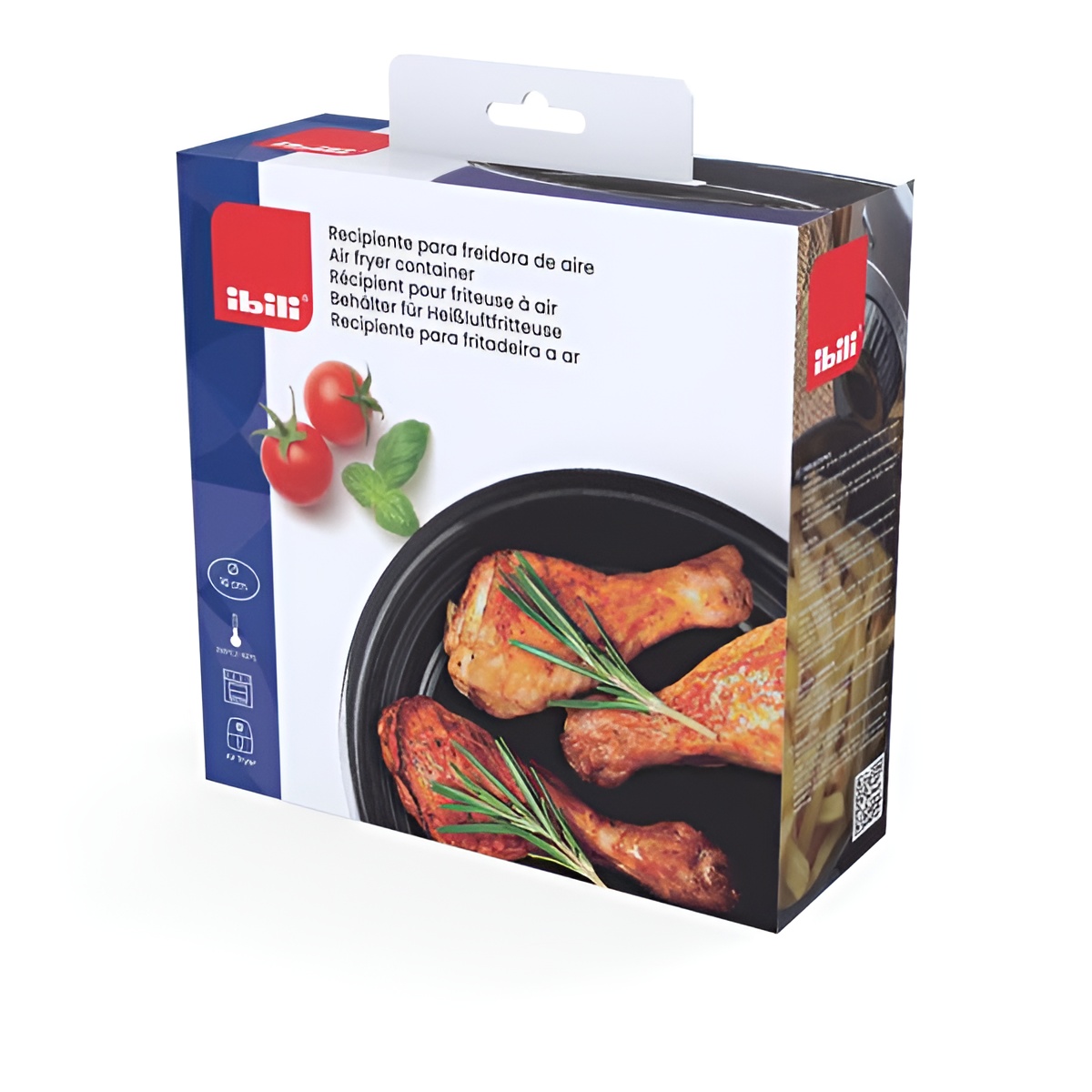 RECIPIENTE PARA FREIDORA DE AIRE 20 CM IBILI 919920
