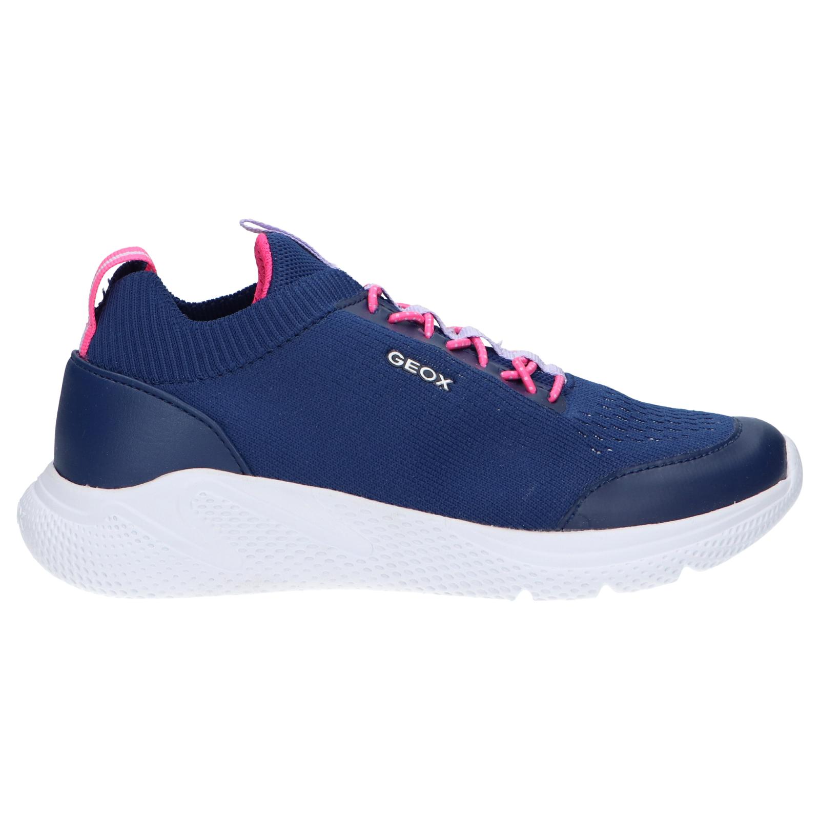 Women's and girls' sneakers geox j25fwb 0006k j sprintye c4268 navy-fuchsia