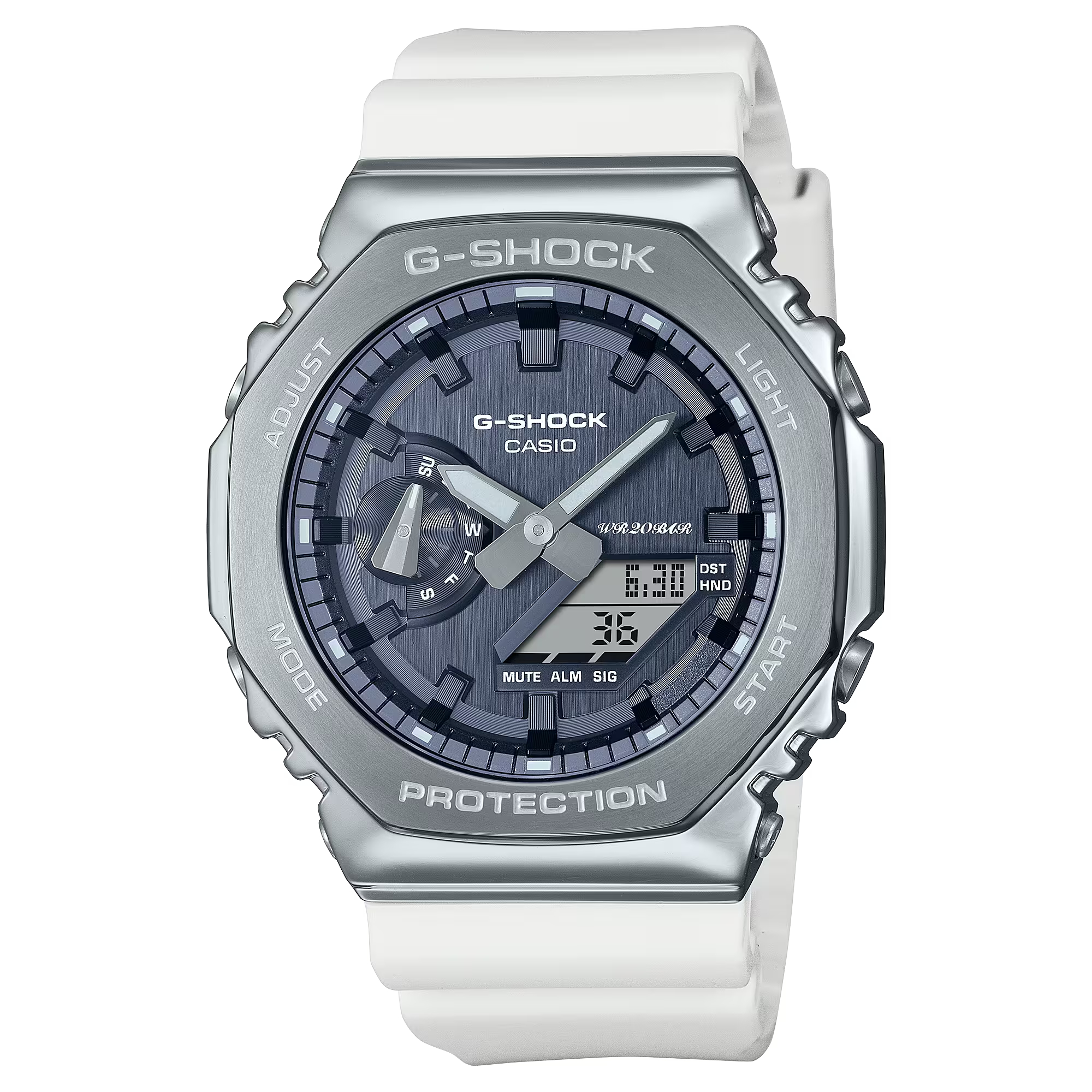 Reloj Deportivo Mujer Casio GM-2100WS-7AER Resistente a Golpes y Agua