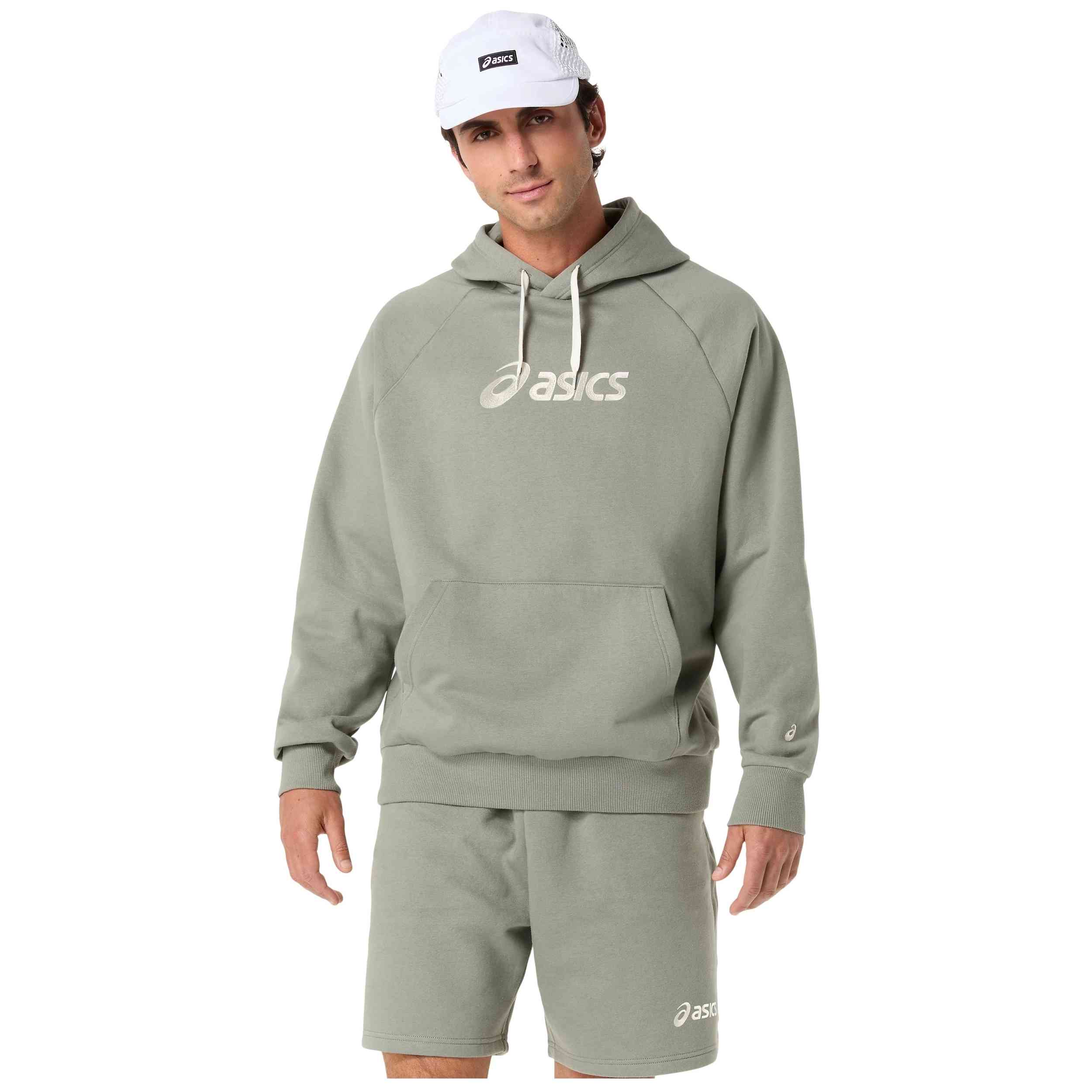 Sudadera Con Capucha Asics modelo 2031F327-300 para hombre y mujer en color Verde