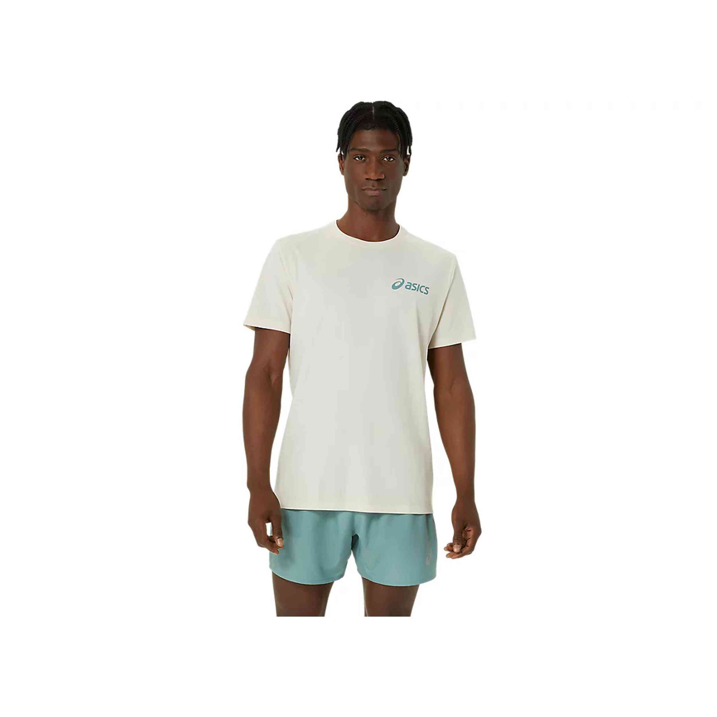 Camisetas De Manga Corta Asics modelo 2031E659-200 para Hombre en color Blanco