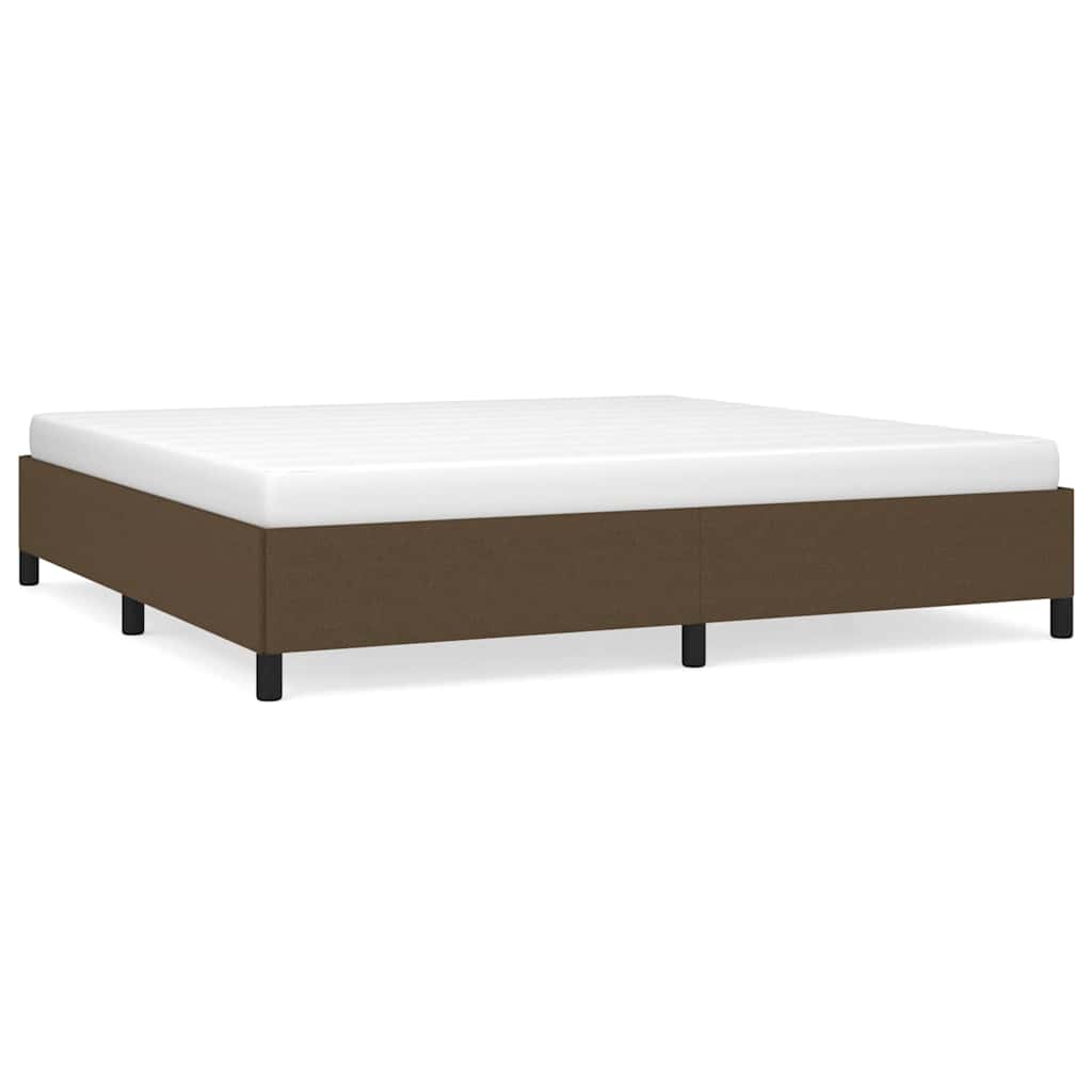 vidaXL Cama sin colchón tela 200x200 cm Multicolor
