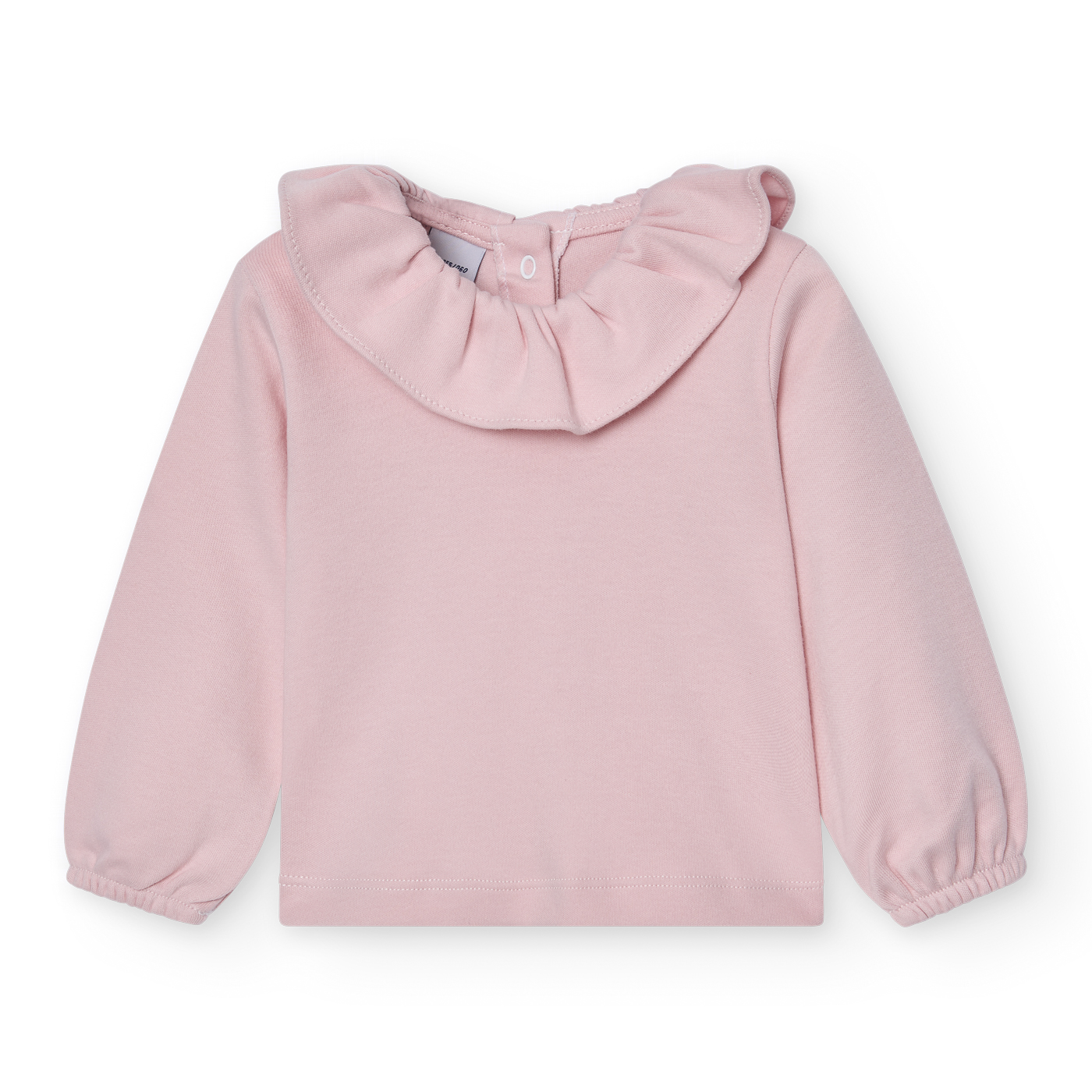 Basicos Babidu pack de 2 camisetas cuello volante manga larga
