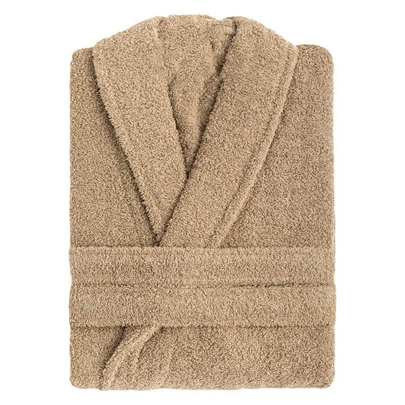 RUFINO DÍAZ Albornoz Económico Rizo Americano 400 gr - Suave y absorbente - Para baño, piscina, spa - Secado rápido