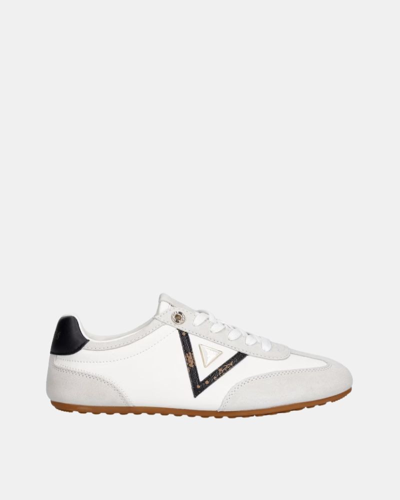 GUESS RELLI FLTREL LEA12 Zapatillas Bajas Mujer Blanco