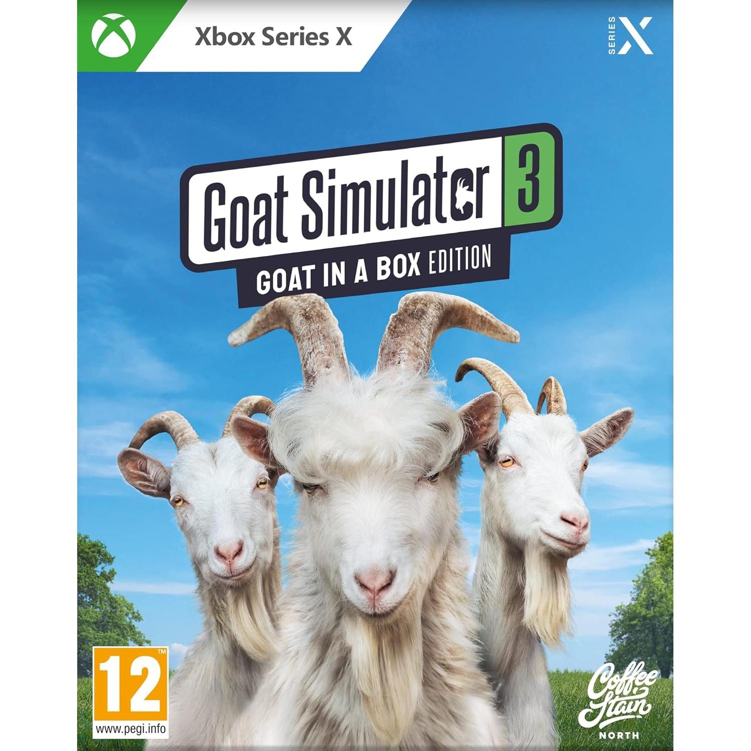 Goat Simulator 3 (Goat In A Box Edition) Juego Fisico para Consola Microsoft Xbox Series X