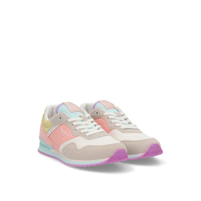 Zapatillas Casual Pepe Jeans - Mujer - Suela Plana - Modelo Pgs40017 - Color Gris