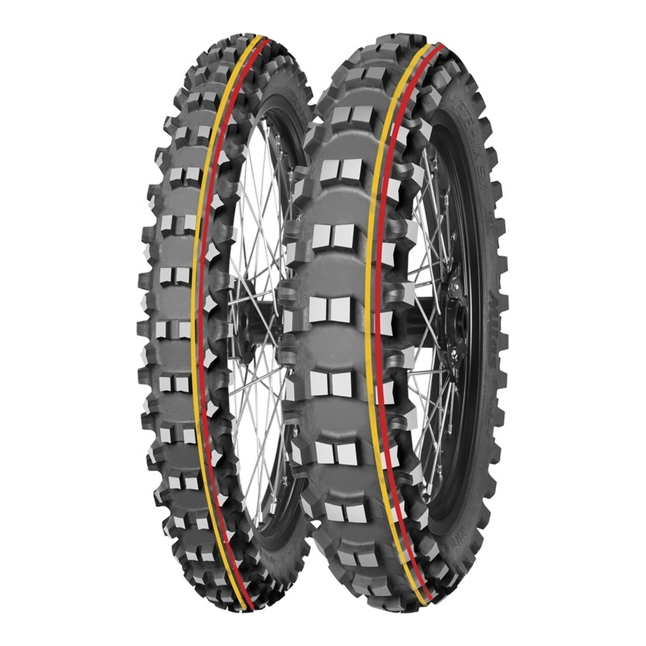 Cubierta Neumático Moto Terra Force-Mx Sm 80/100-21 Nhs 51M Tt Soft To Medium Red Yellow 9006873