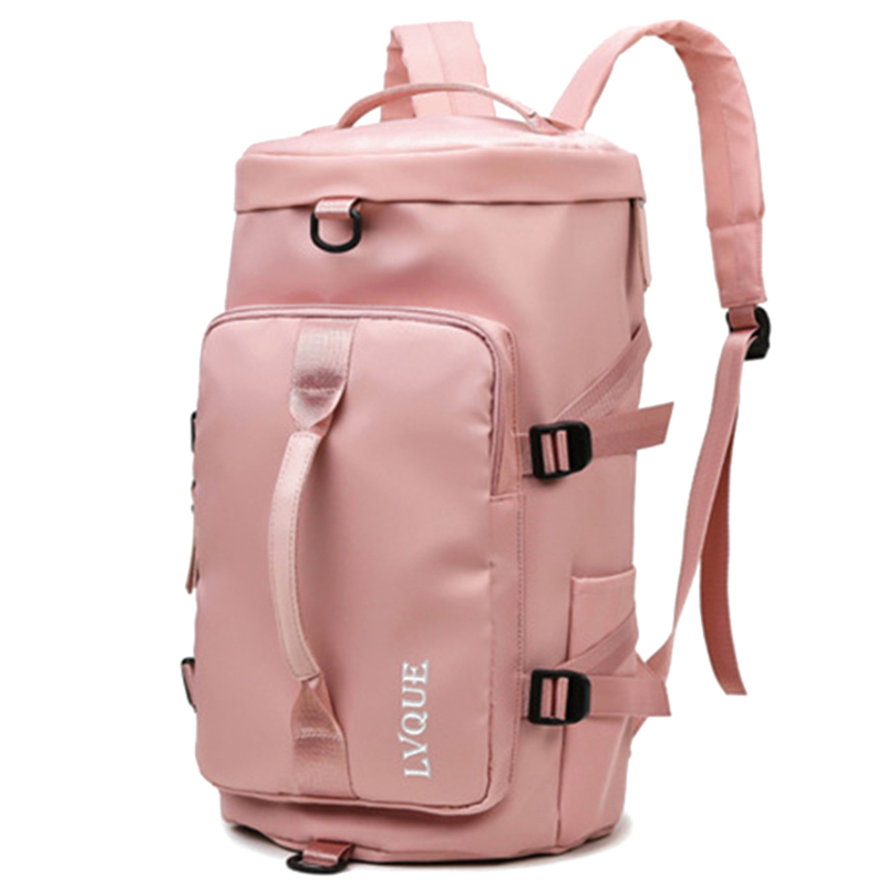 TK Mochila de viaje grande para mujer, bolso de día informal con estilo, resistente al agua, con correa de equipaje, para deportes, Yoga