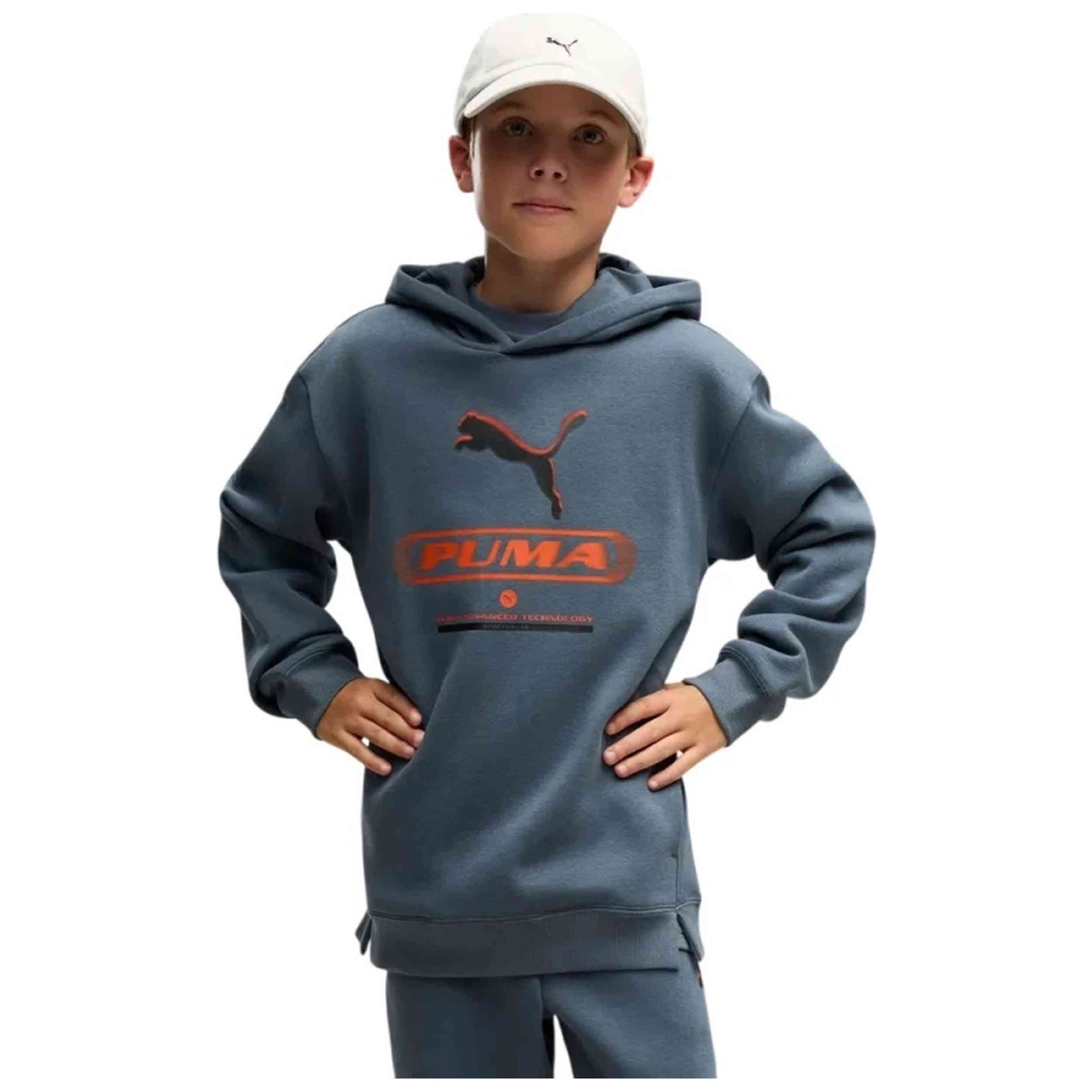Sudadera Puma modelo Puma Street Relaxed en color Azul