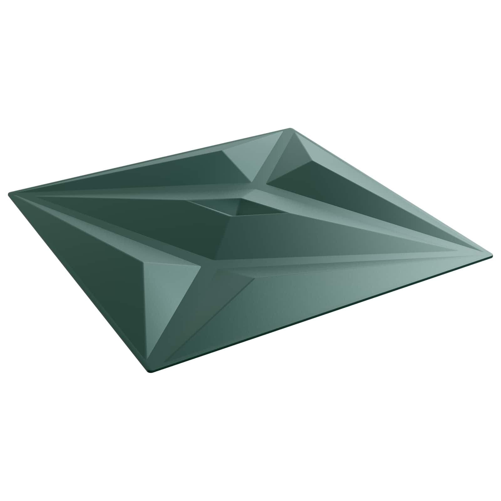 vidaXL Paneles de pared 48 pcs 50 x 50 cm Espuma XPS
