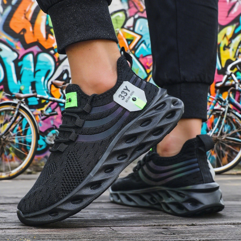 TK ZULIWAGN Zapatillas Deportivas Hombre 2025 Ligera Transpirable Moda Casual Para Correr Y Caminar Con Suela De TPU