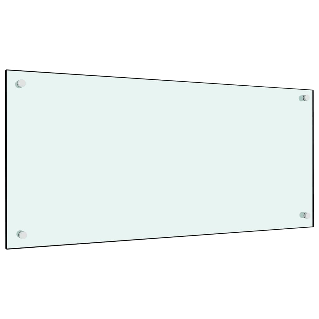 vidaXL Protector Salpicaduras Cocina Vidrio Templado 90x40cm Utensilios Color Blanco,  Negro,  Transparente y mas