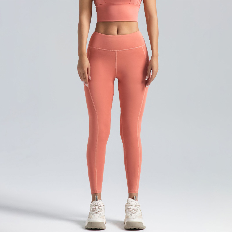 TK Pantalones deportivos y de fitne, pantalones color melalgodón, Mallas elásticaara Correr, Elevación de cadera, High Belt, control del medio ambiente, pantalones de yoga