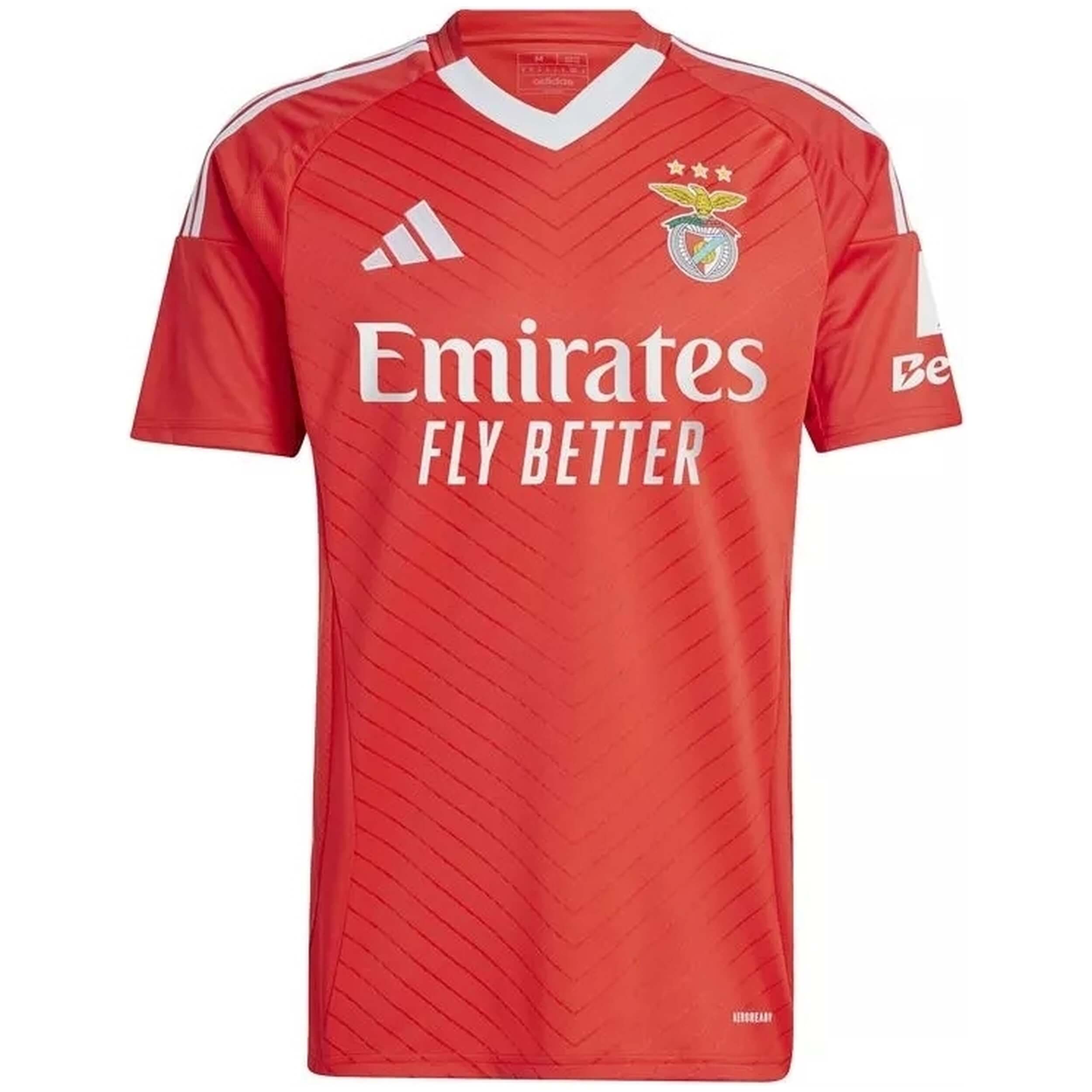 Camiseta De Manga Corta Adidas modelo Benfica 24/25 Home para Hombre en color Rojo