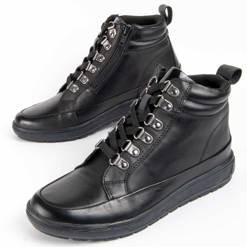 Botín Casual De Piel Para Mujer. Purapiel Botilina2 99465
