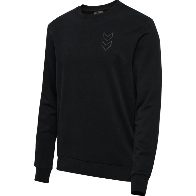 Sudadera Hummel Active Hombre Negra Deportiva Y Entrenamiento