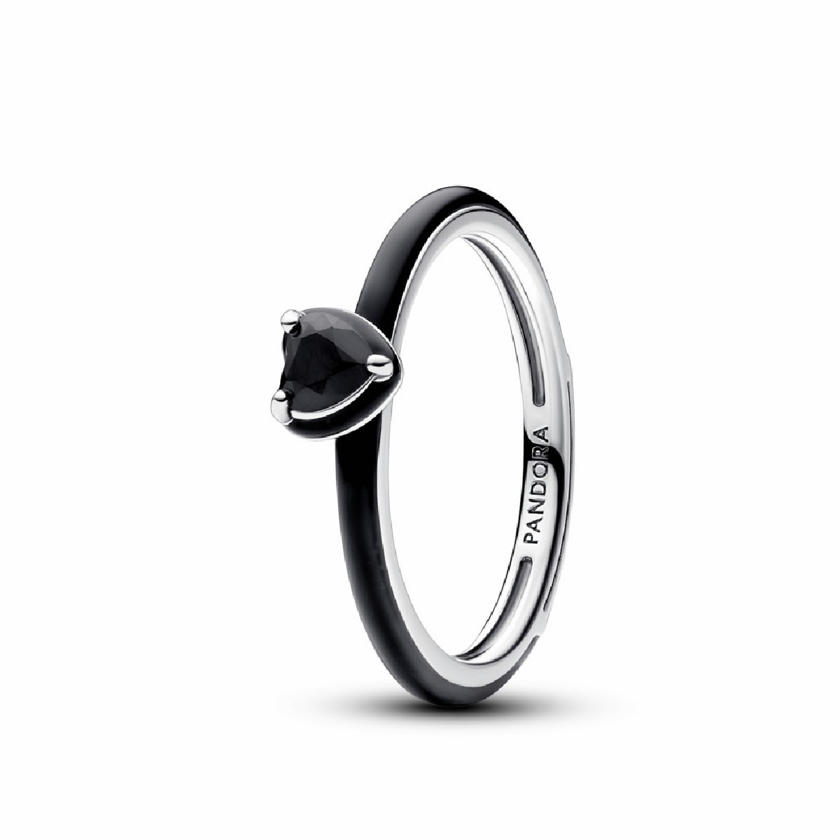 Anillo Pandora ME Corazón Chakra Negro 193088C01