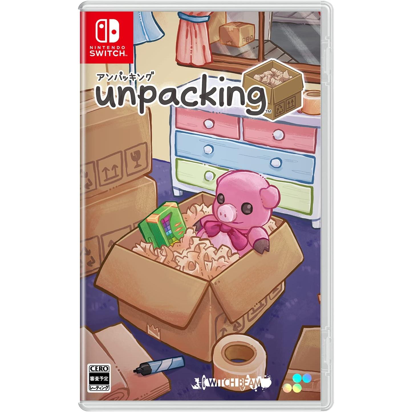 Unpacking - Juego Nintendo Switch JP Version - Importación Japon - Tiene textos en español