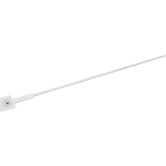 Pack De 10 Bridas De Seguridad 270 X Ø 3.8 Mm - Precintos Desechables De Polipropileno Con Inserto Metálico Para Cierres Seguros LAM97946