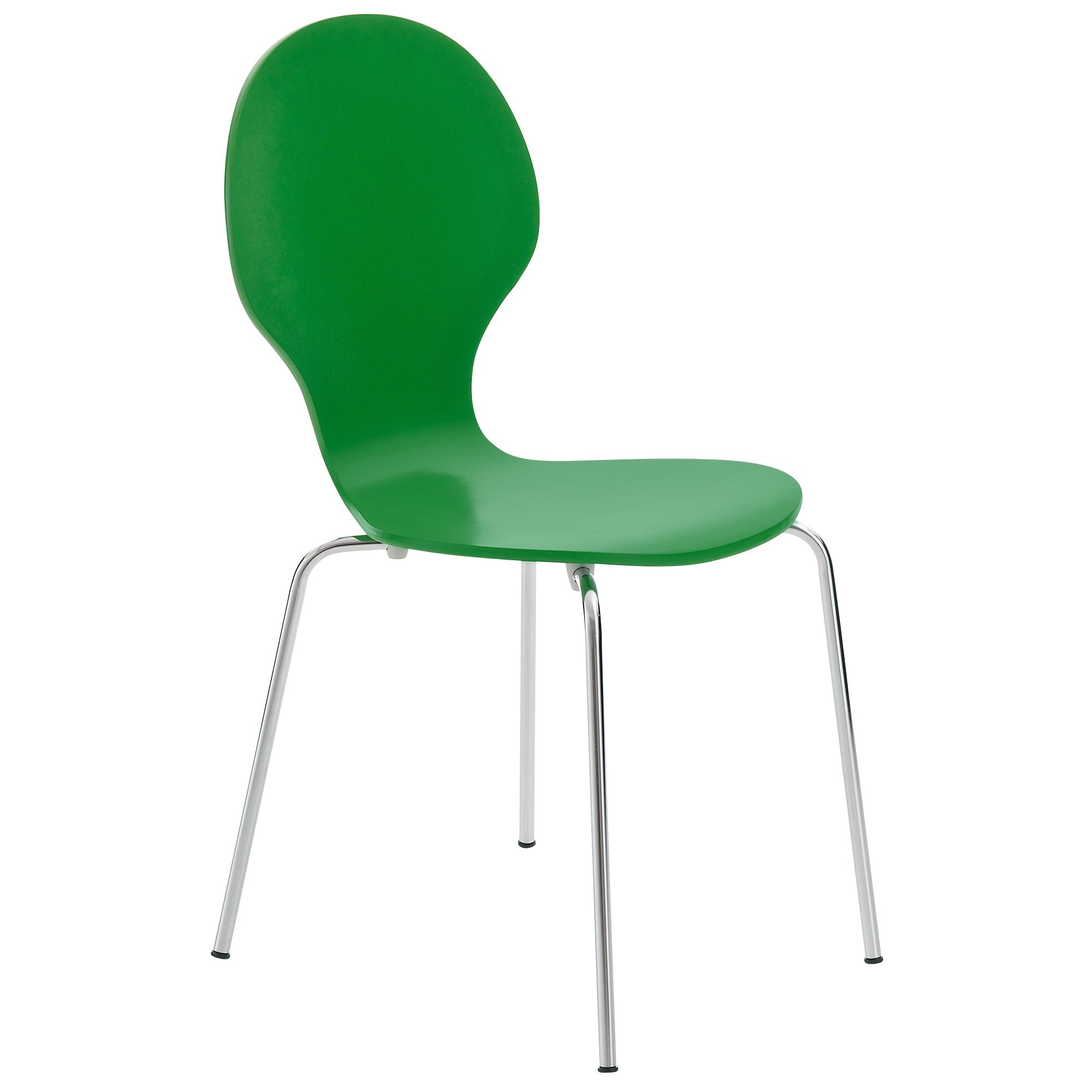 Silla De Comedor Apilable Diego Verde