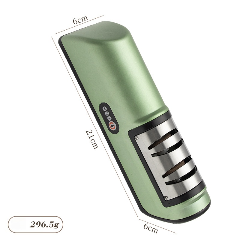 Afilador eléctrico de cuchillos automático y multifunción para cocina (con función de carga)