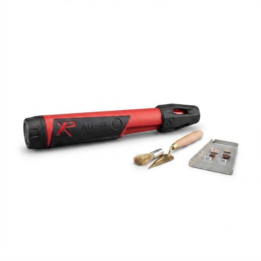 Funda táctica para pinpointer XP MI-6, resistente y duradera, ideal para pesca profesional y exploración al aire libre, compatible con detector XP MI-6