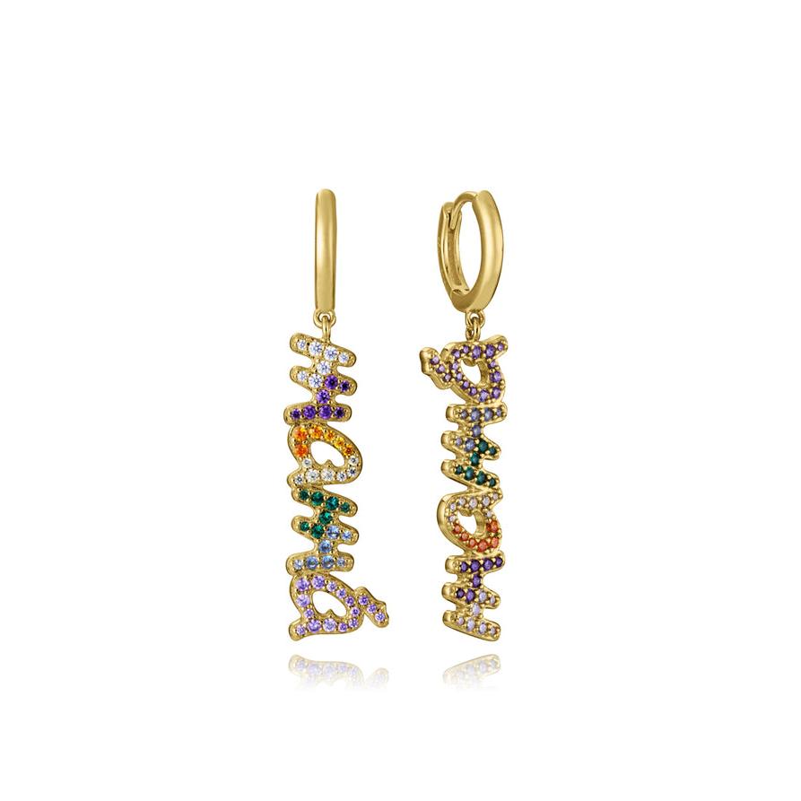 Pendientes Viceroy Mama Plata Chapada   2340E100-39