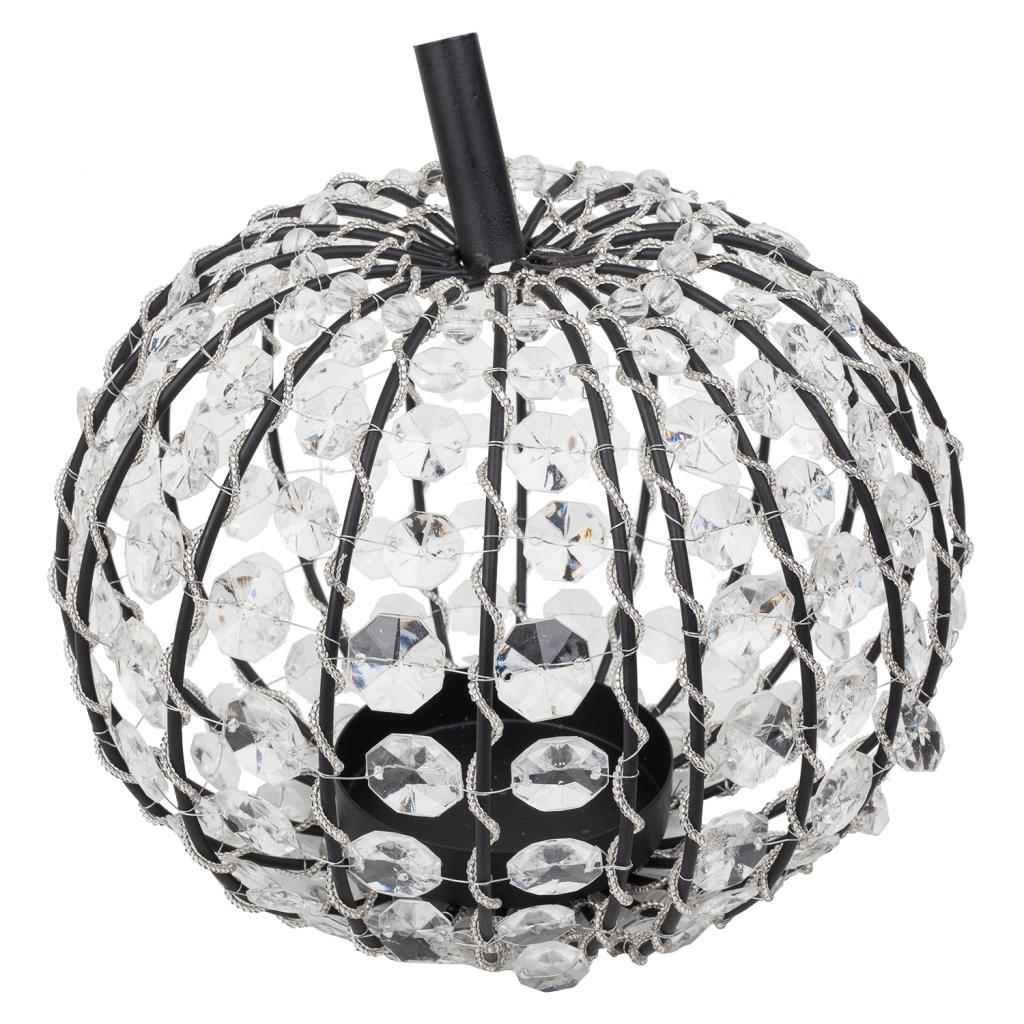 Wonderlust Deco - Lámpara de metal y abalorios de cristal acrilico 23x23x23 Multicolor 23x23x23h cm