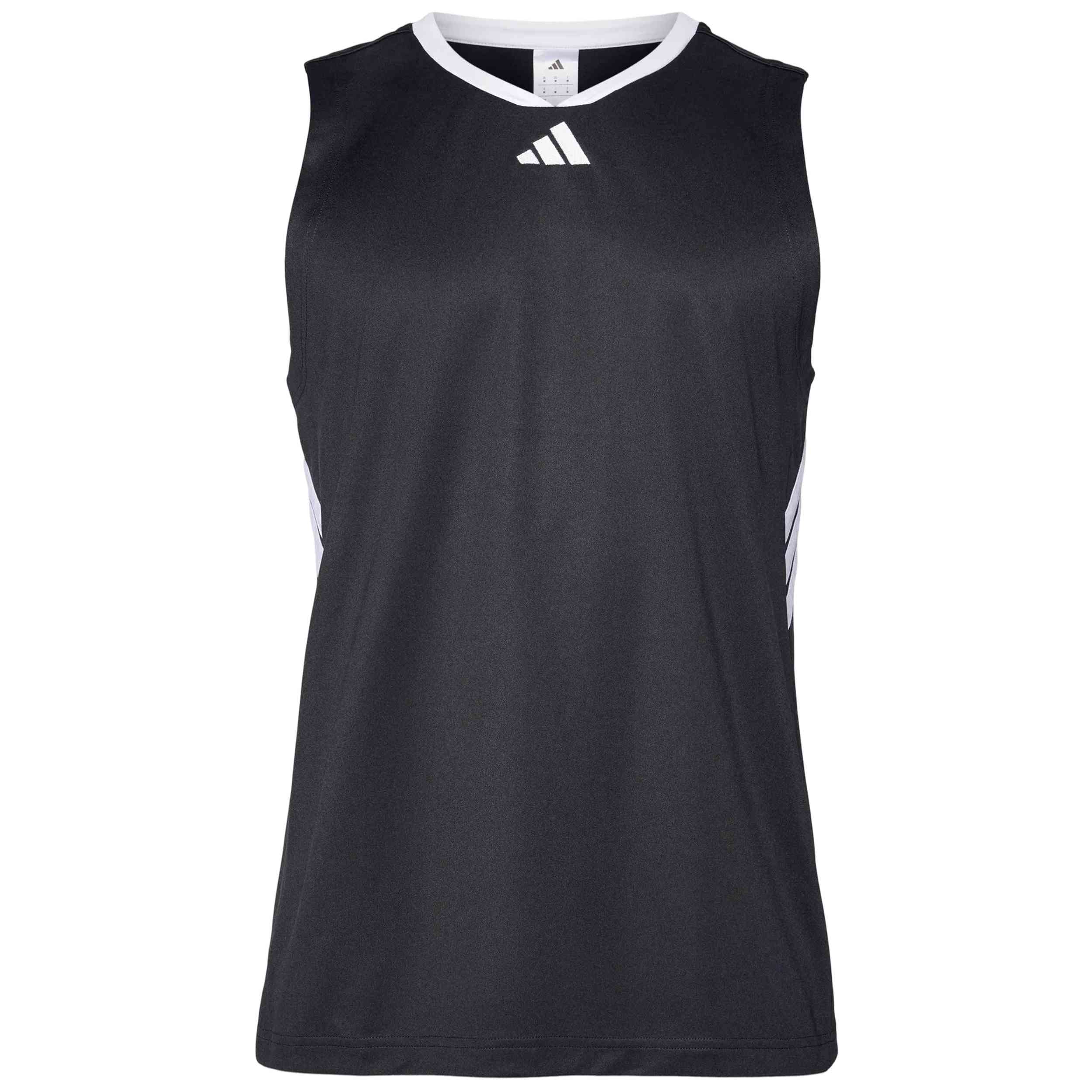 Camiseta De Tirantes Adidas modelo Basketball Legends "Black / White" para hombre y mujer en color Negro