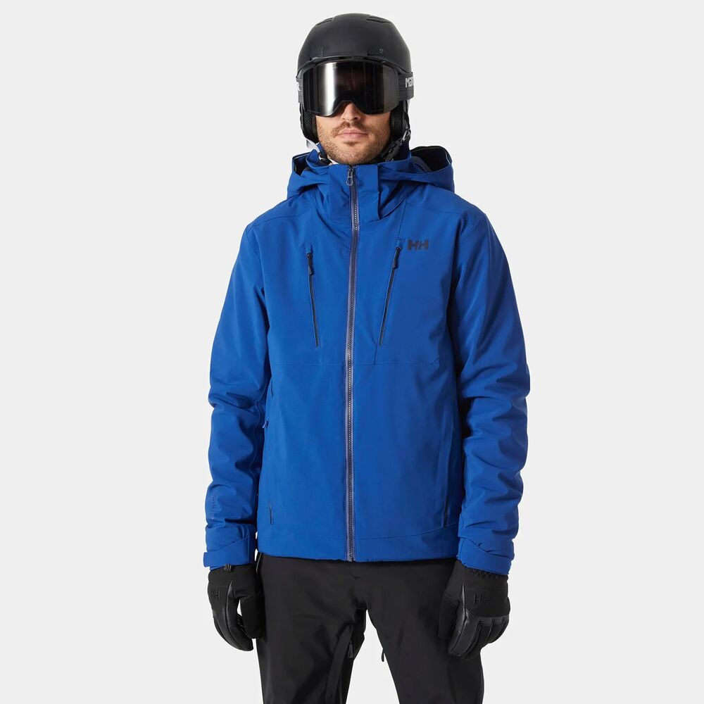 Chaqueta de Esquí Azul Helly Hansen Alpha Deep Fjord