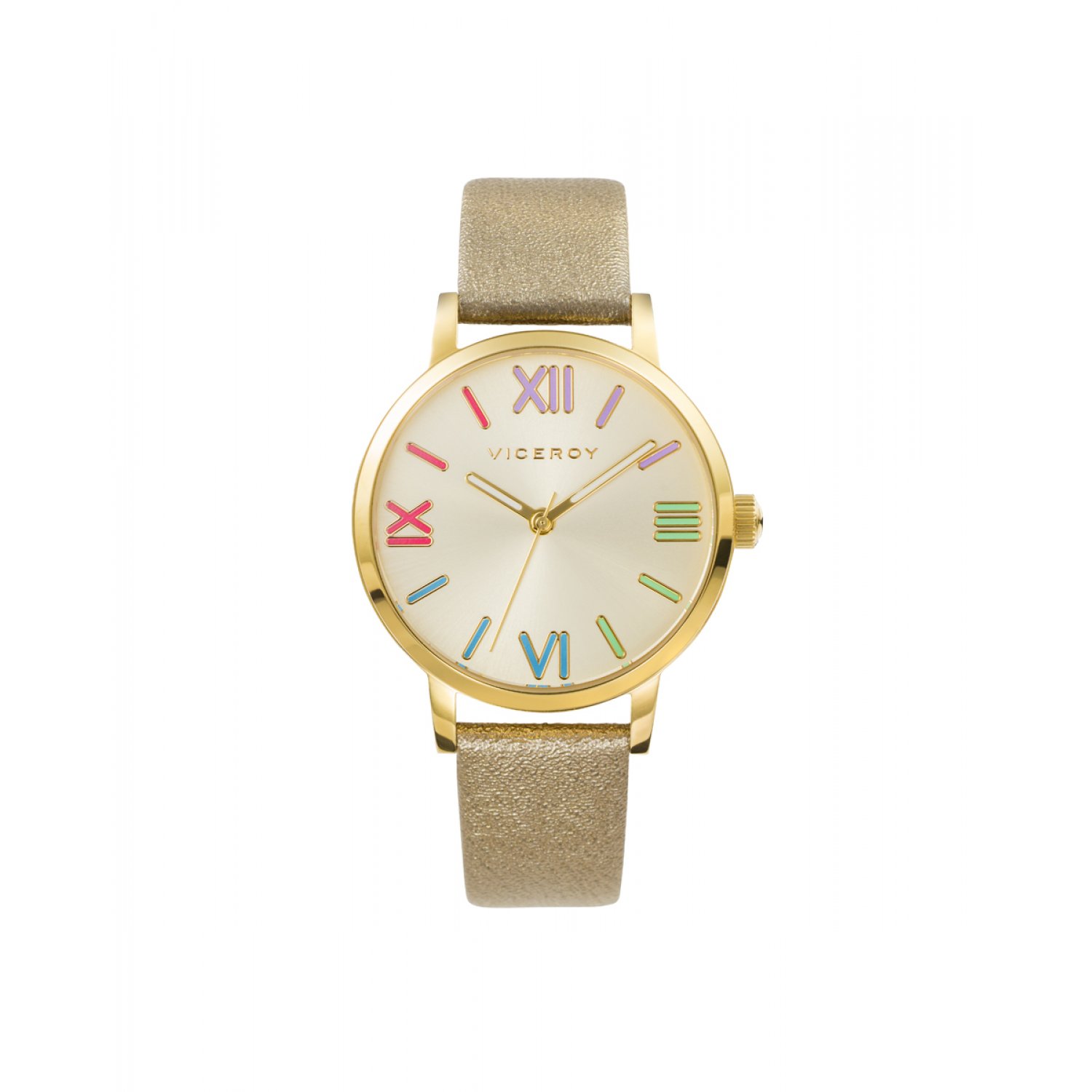 Reloj Viceroy Kiss 471256-93 mujer IP dorado