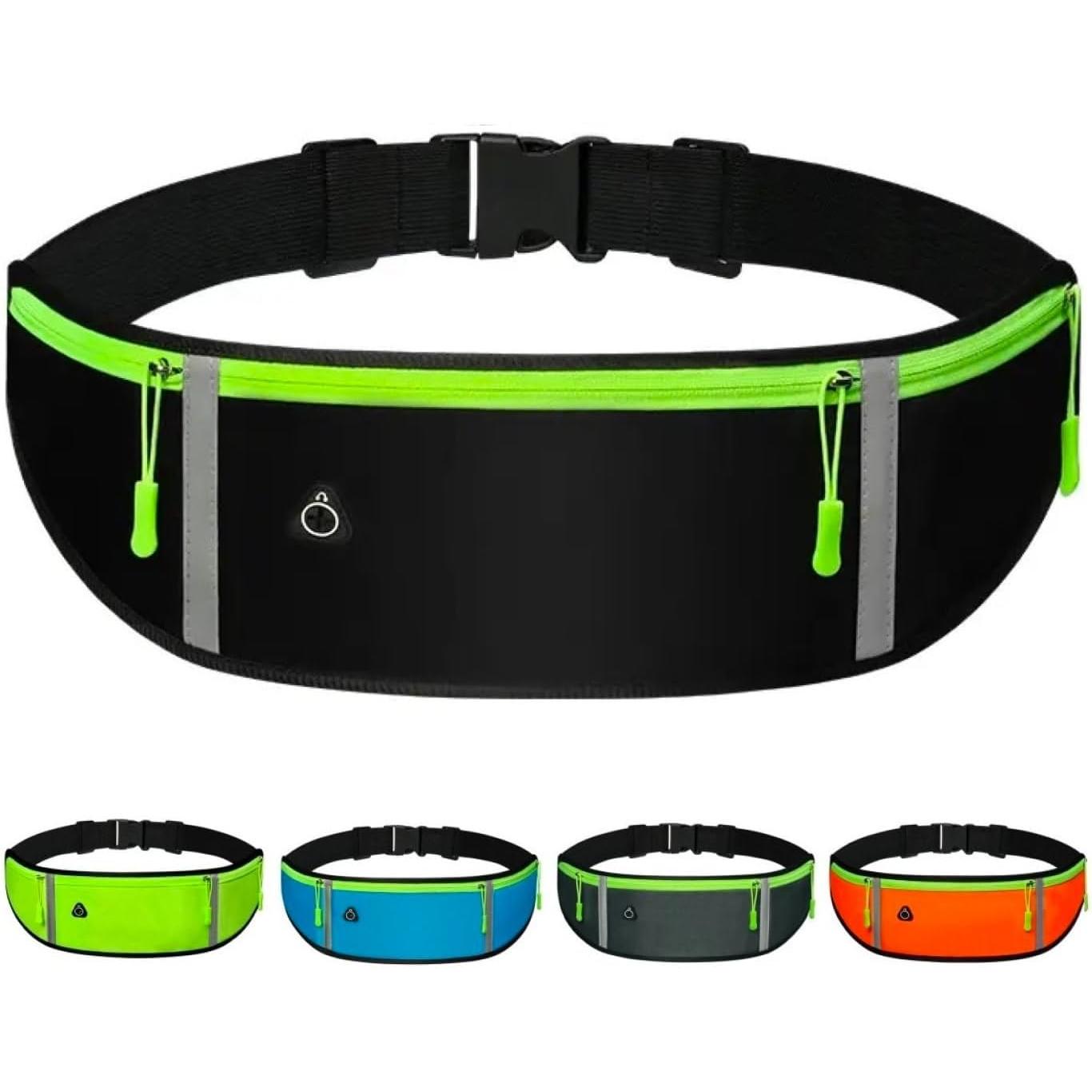 CA Riñonera Running para Hombre y Mujer, Riñonera Deportiva, Cinturón Elástico y Ajustable en Todas Las Cintas.IT