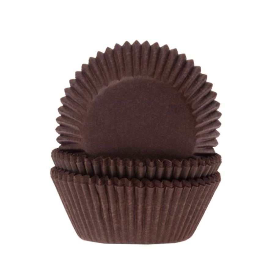 Glotomania Moldes para Hornear Mini Cupcake 'House Of Marie' - Marrones