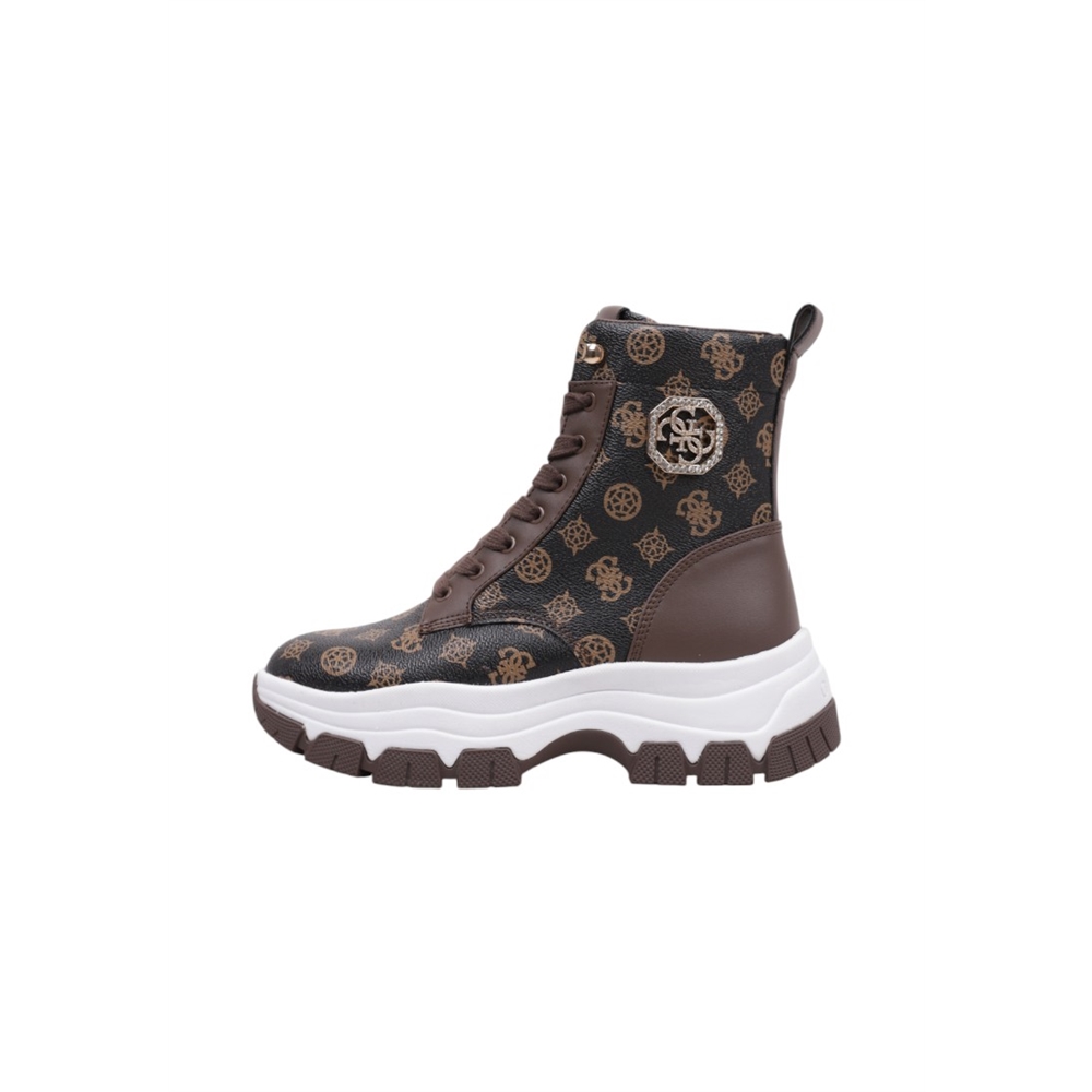 Guess BENZON Deportivas Con Plataforma Mujer Marrón