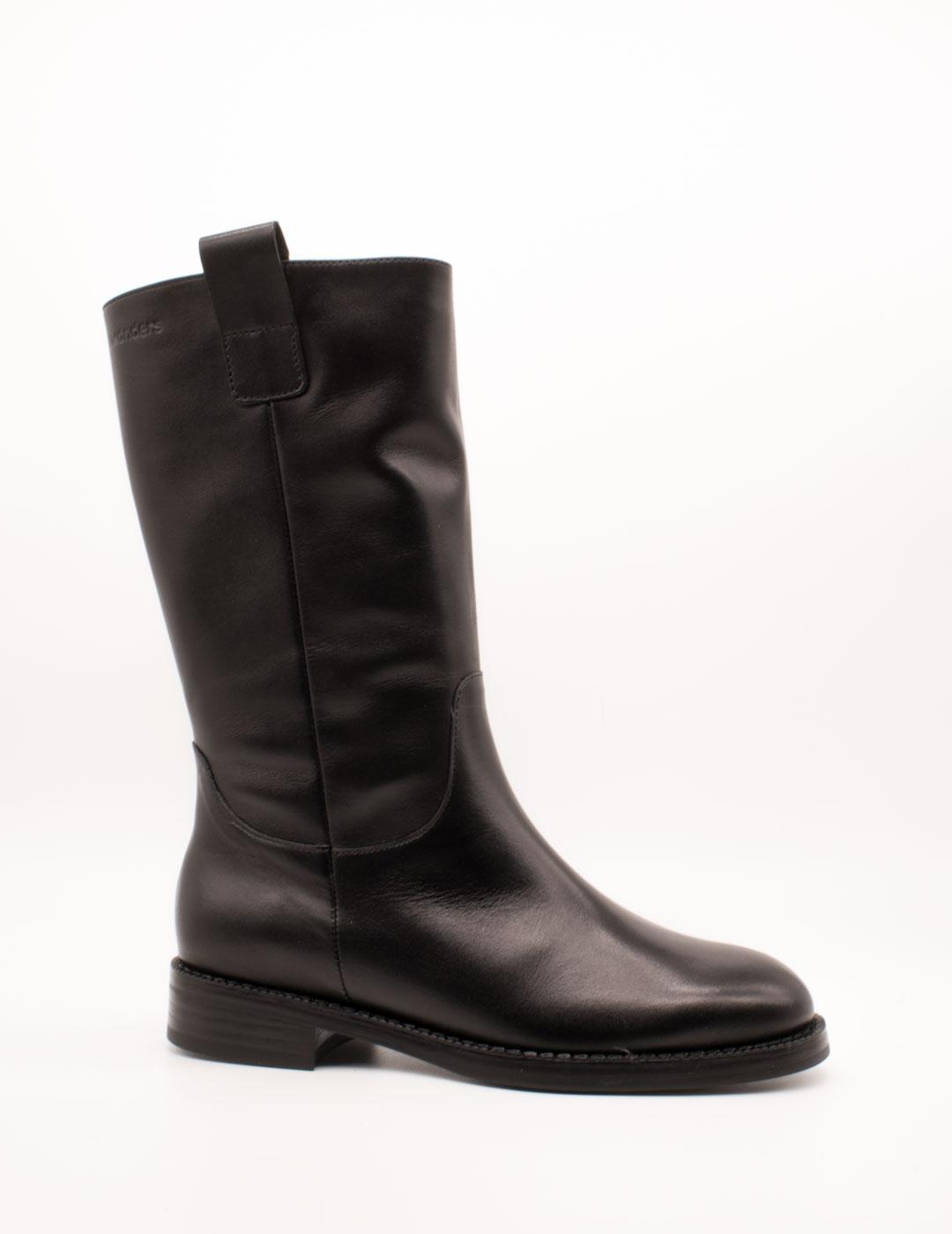 Wonders Bota C-7706 Flash Negro de Mujer