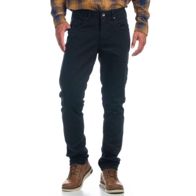 Koroshi - Pantalón de cinco bolsillos 1921PT01 en twill elástico 99% algodón y 1% elastano, corte straight regular cómodo y resistente para hombre