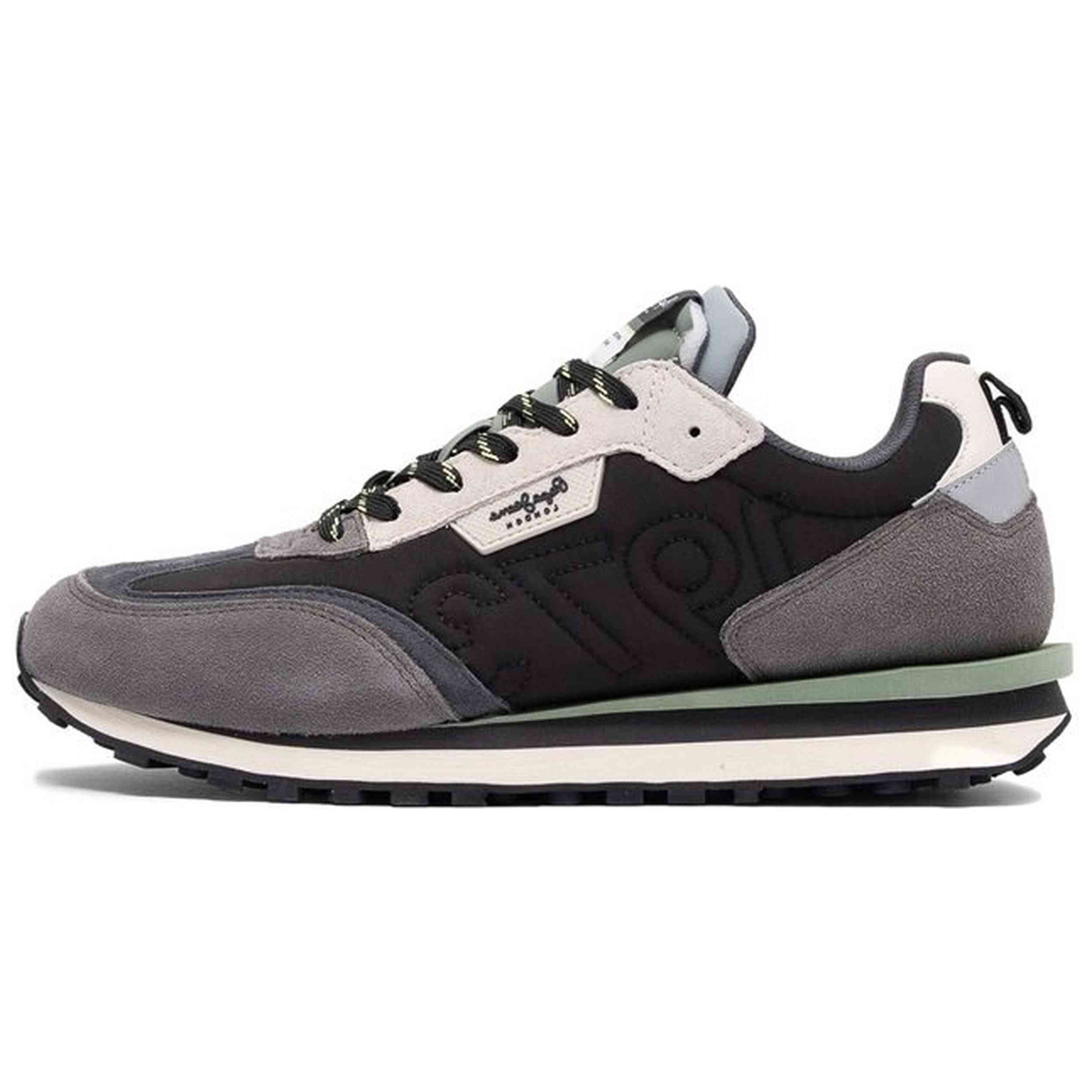 Sneakers Pepe Jeans modelo Foster Connected M en color Gris